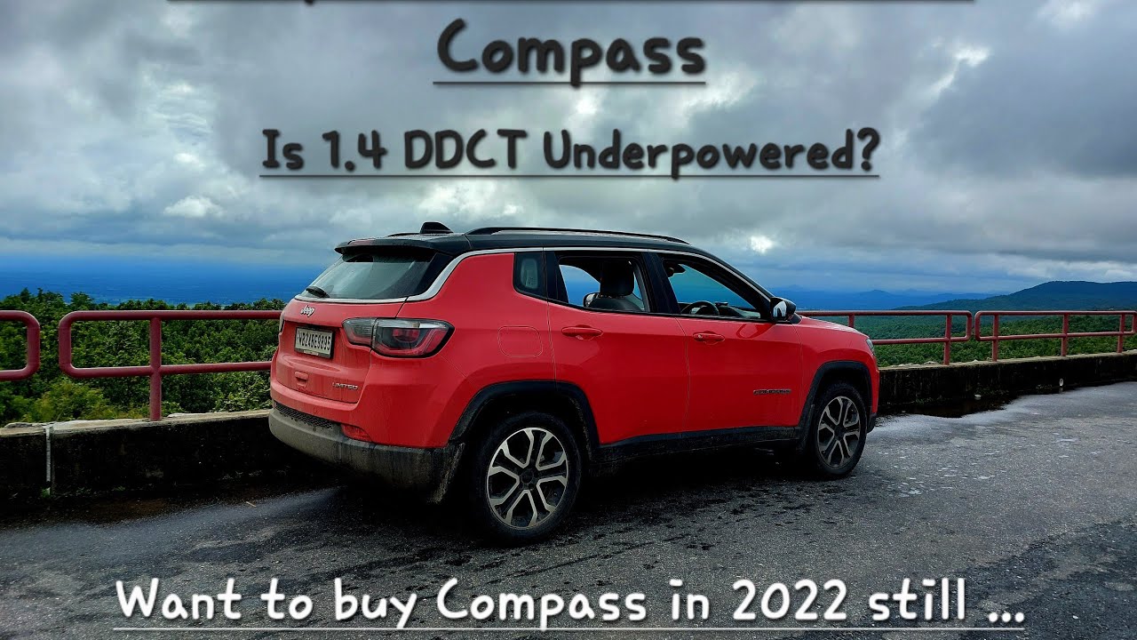 2022 Jeep Compass Review | Ride and Handling of Compass | Compass Petrol 1.4 DDCT Auto