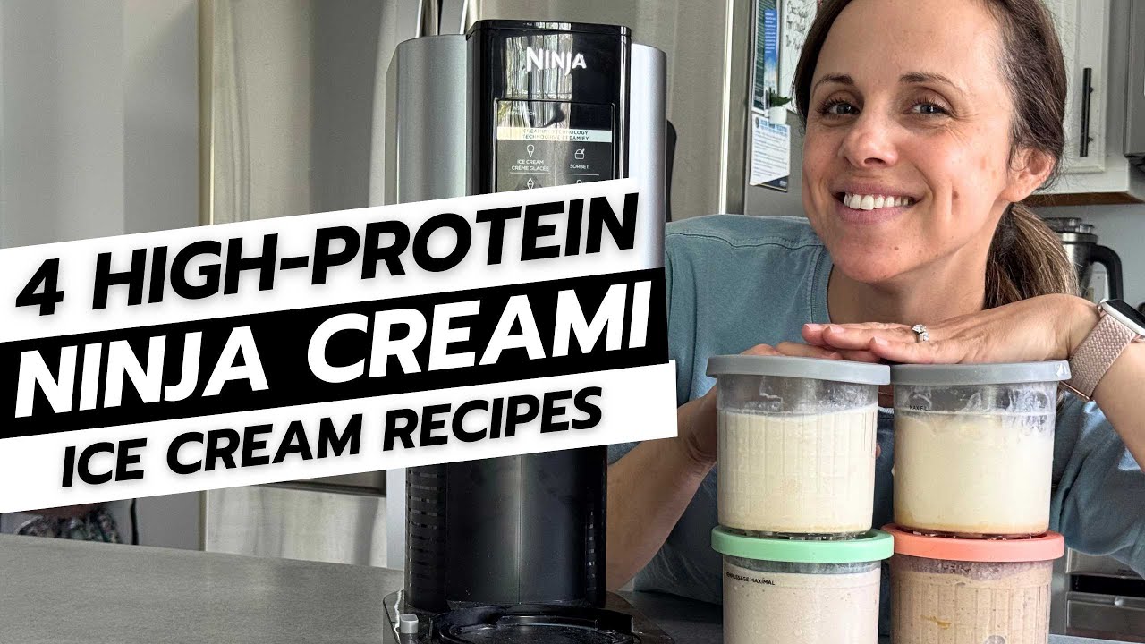 4 Ninja Creami Protein Ice Cream Recipes with Fairlife (High Protein & Easy!)