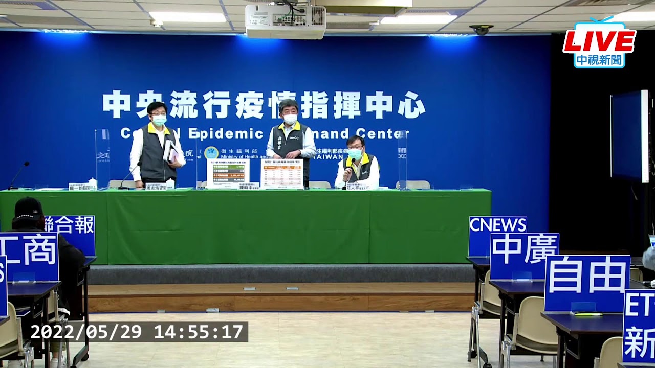 【LIVE直播】中重症、死亡數再飆升？　指揮中心最新說明｜2022.05.29│中視新聞
