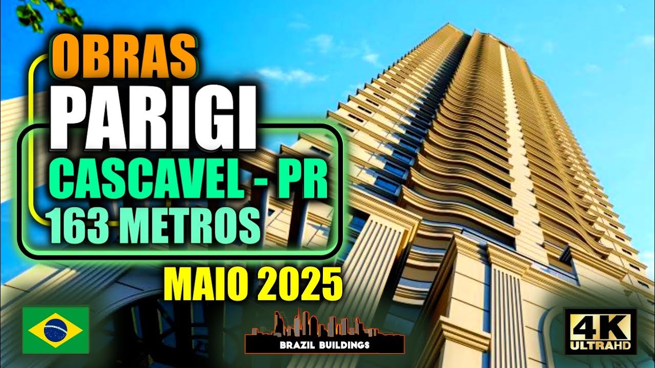 ⭐ OBRAS PARIGI DALLO ⭐  CASCAVEL - PR  ⭐ MAIO 2025 