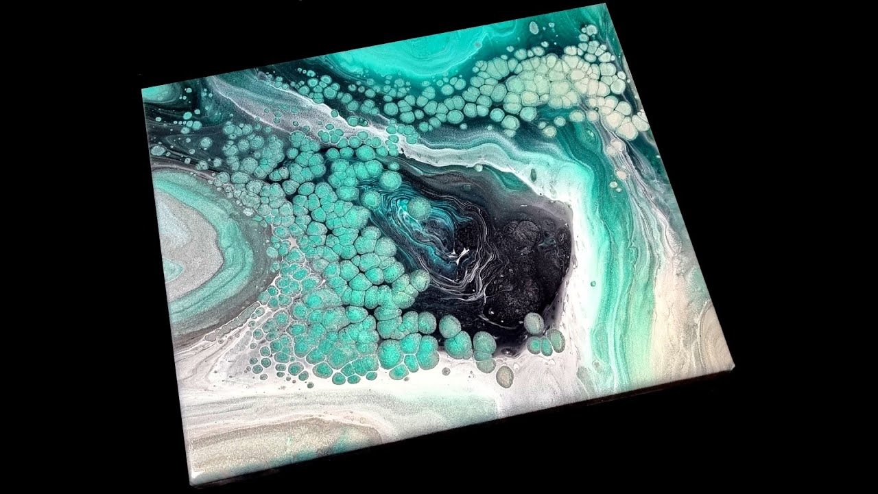 #109 PEARL POUR Using Different Pouring Mediums - Dirty Cup Technique