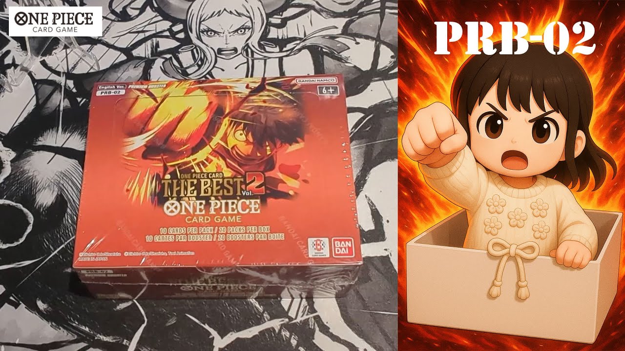 [OPTCG] Unboxing One Piece PRB-02 Booster Box! Manga Hunt!
