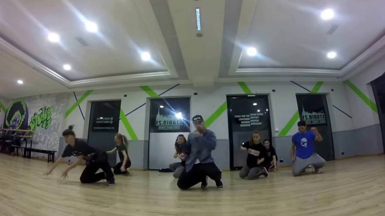 Marco D'Avenia Hip Hop Dance Class! Torino Studio 21!