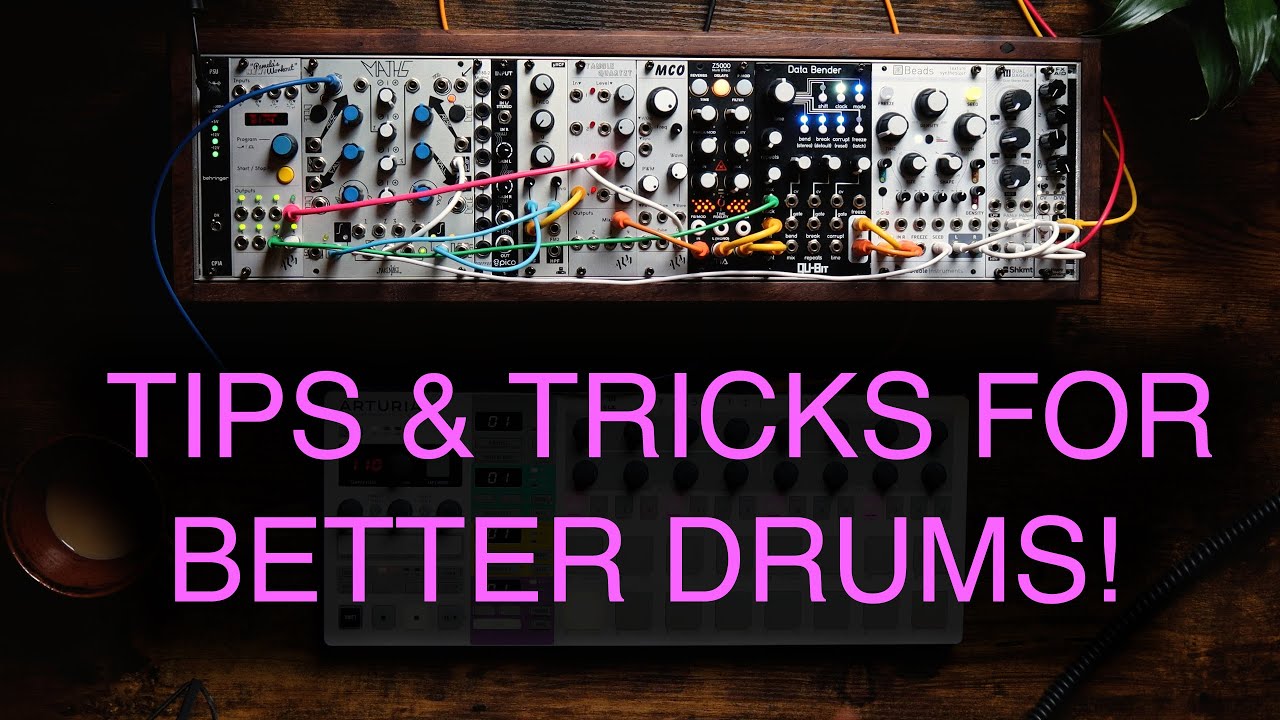 Drum Sampling, Kit Making, & Eurorack FX!