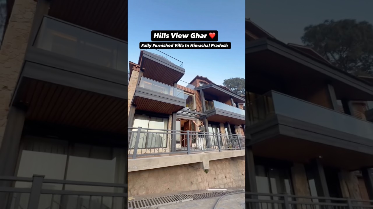Hills view Home ❤️ Fully Furnished Villa In Himachal Pradesh Shimla Kasauli Road