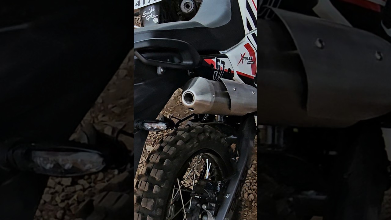 hero xpules pro moto wings performance exhaust #xpulse #hero #xpulselovers #xpulse200shorts #bike