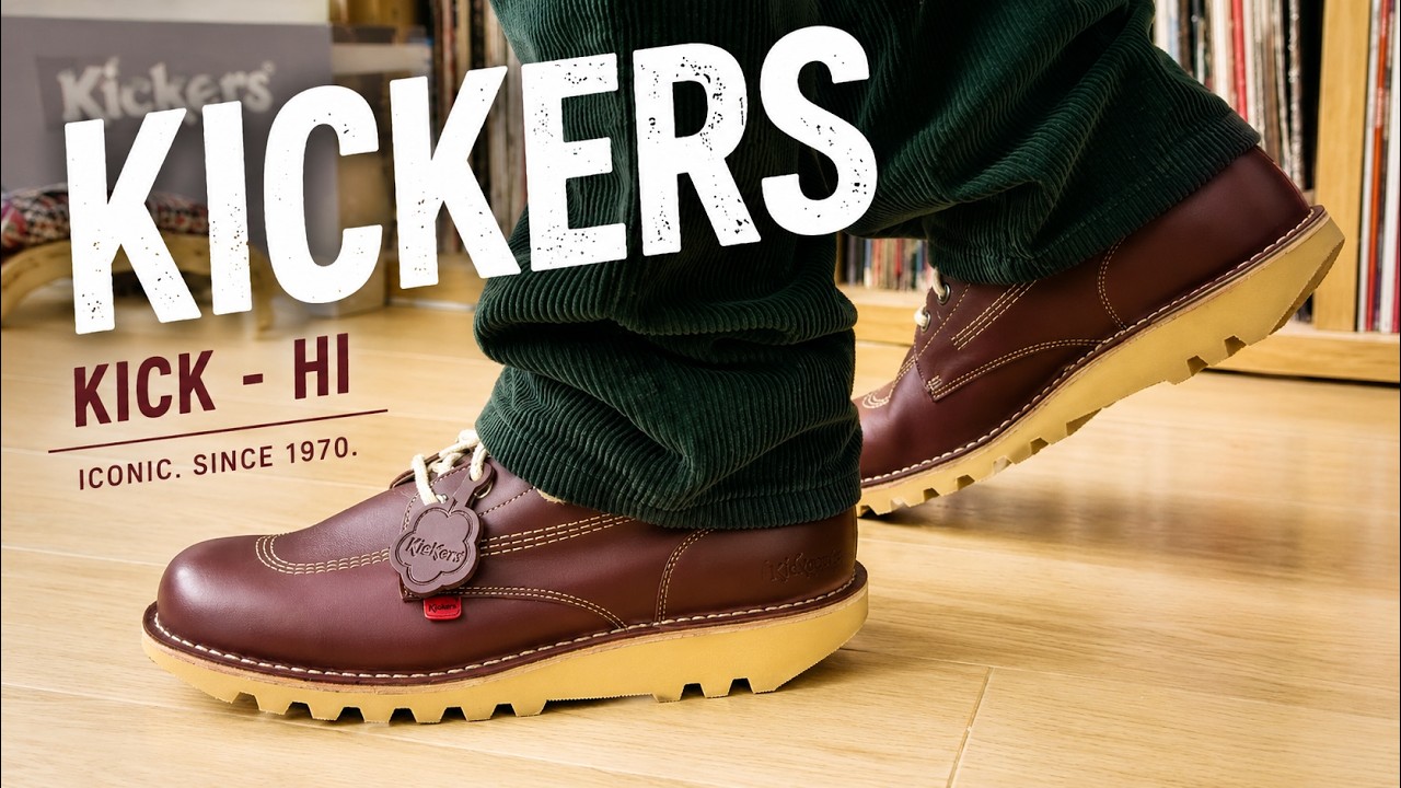 Kickers - Подходит ли для взрослых?! - Kick Hi - Темно-красный - Обзор 👏🏾 #kickers #kickhi #casua...
