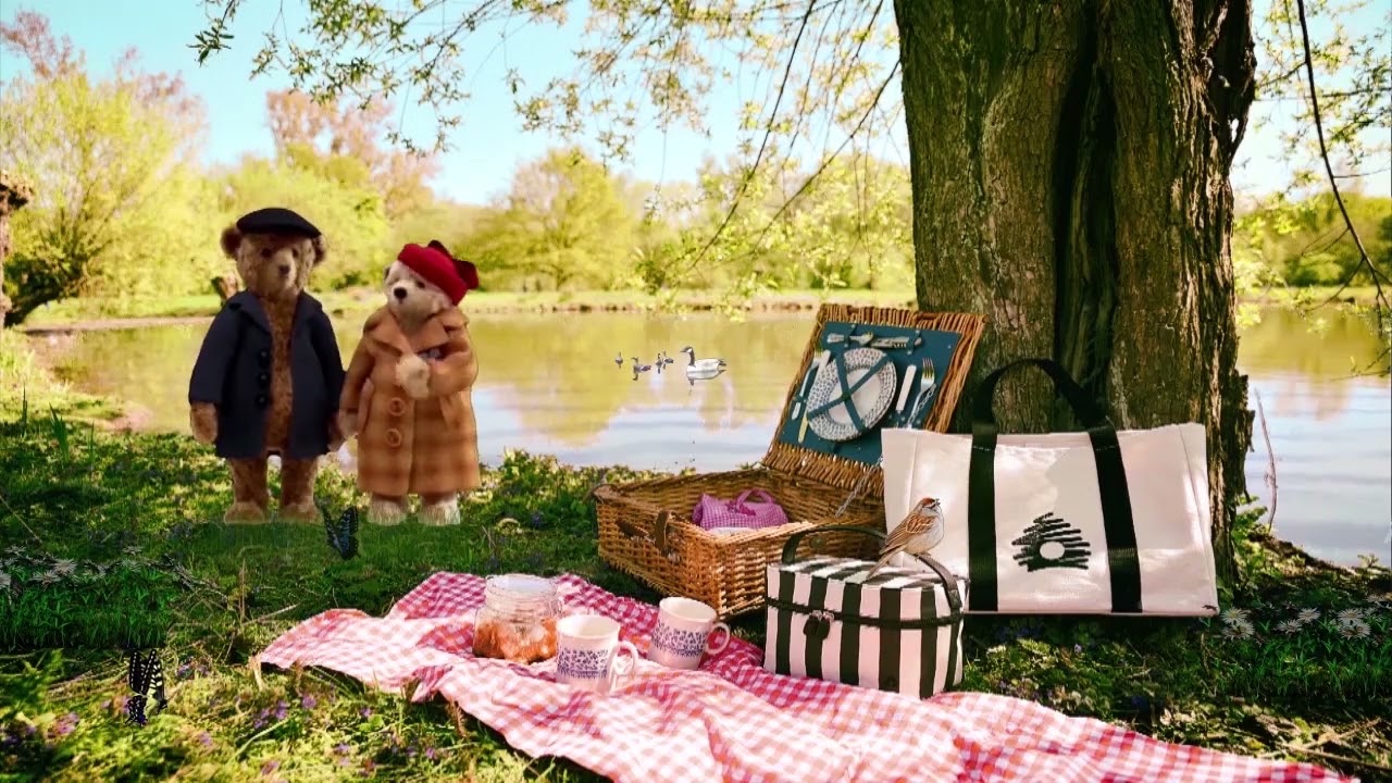 A Cozy Teddy Bear Picnic by the Lake ASMR Romantic Ambience for Valentine’s Day (Long Version)