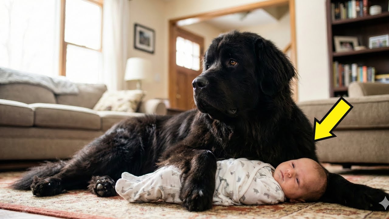 Mom Screamed When She Realized Why the Dog Was Holding Her Baby Down