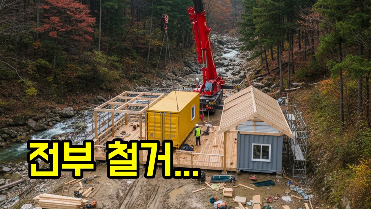 산림경영관리사..결국 철거...