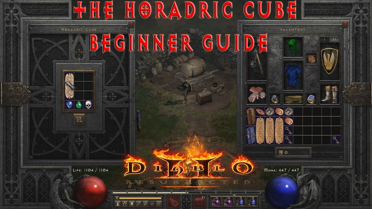 A Beginners Guide for the Horadric Cube - The Most Used Cube Recipes In Diablo 2 Resurrected
