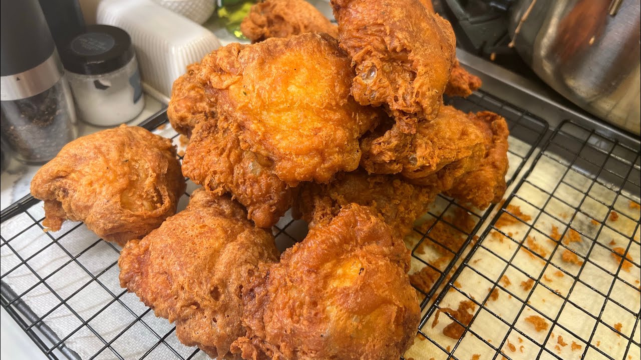 Best Fried Chicken Ever! Made with vodka?