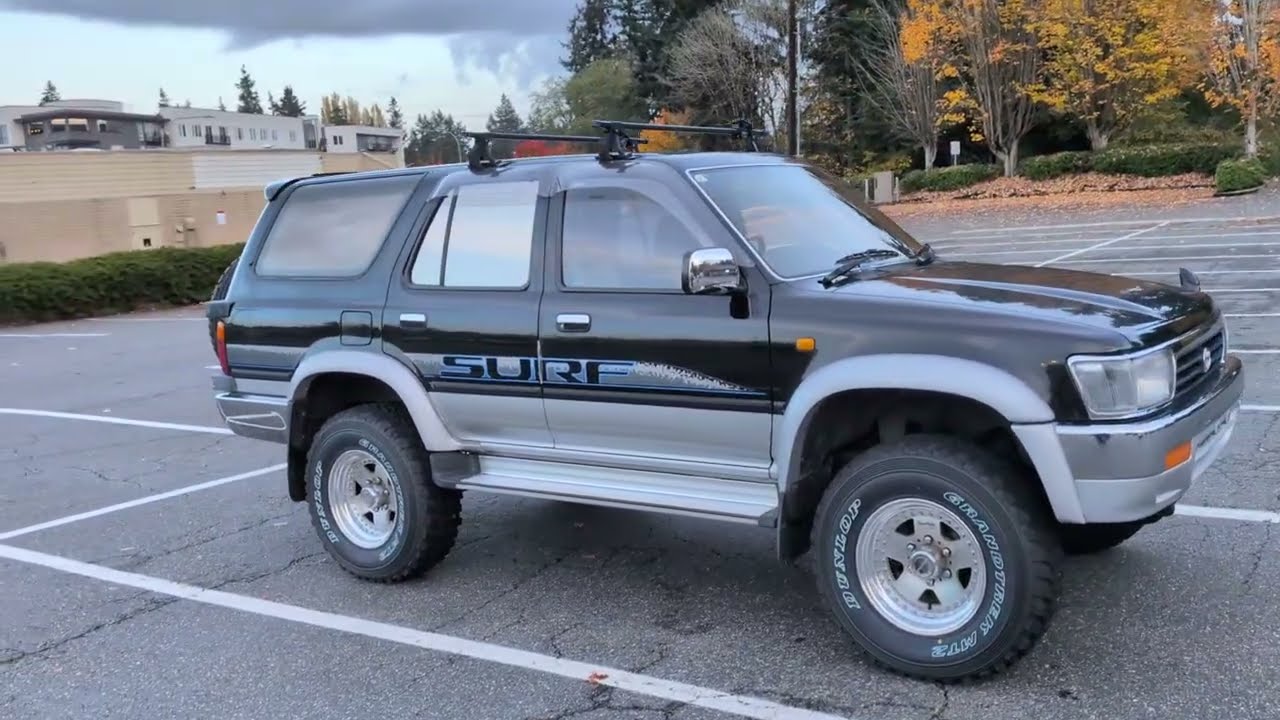 Обзор Toyota Hilux Surf SSR-X 4wd 1993 года!