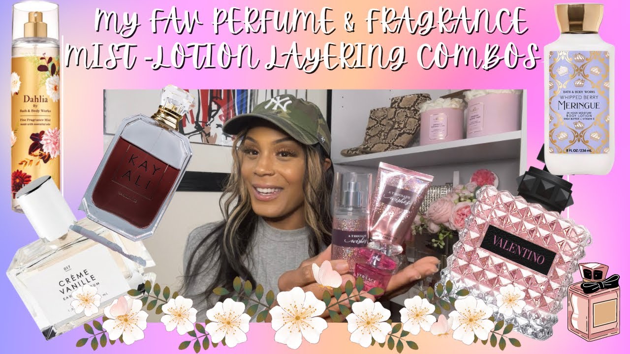 My FAV Perfume & Fragrance Mist / Lotion Layering Combos | Nov2022 🌷🤍✨ #perfume #bathandbodyworks