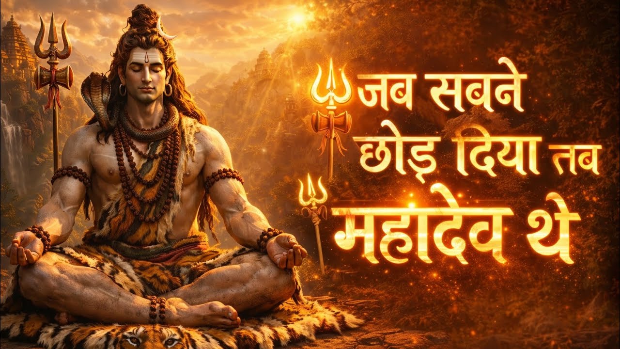 🌼Latest Soulful Shiv #bhajan 2026 | Soulful Hindi 2026 | Hindi #Devotional | #Peaceful Shiv Bhajan