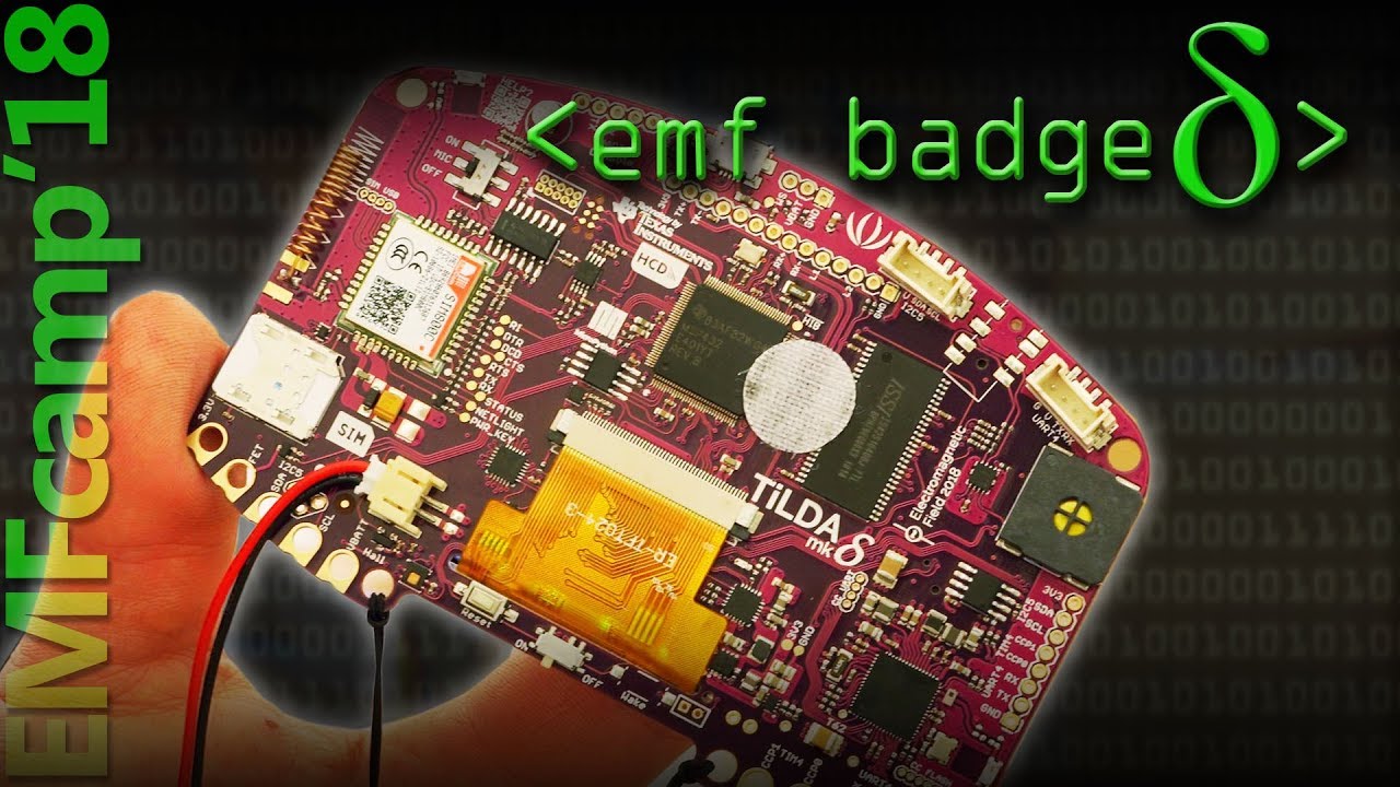 GSM Phone on a Conference Badge - Computerphile