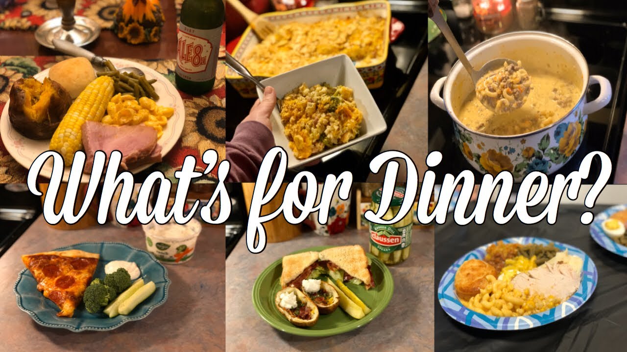 What’s for Dinner?| Easy & Budget Friendly Family Meal Ideas| November 11-17, 2019