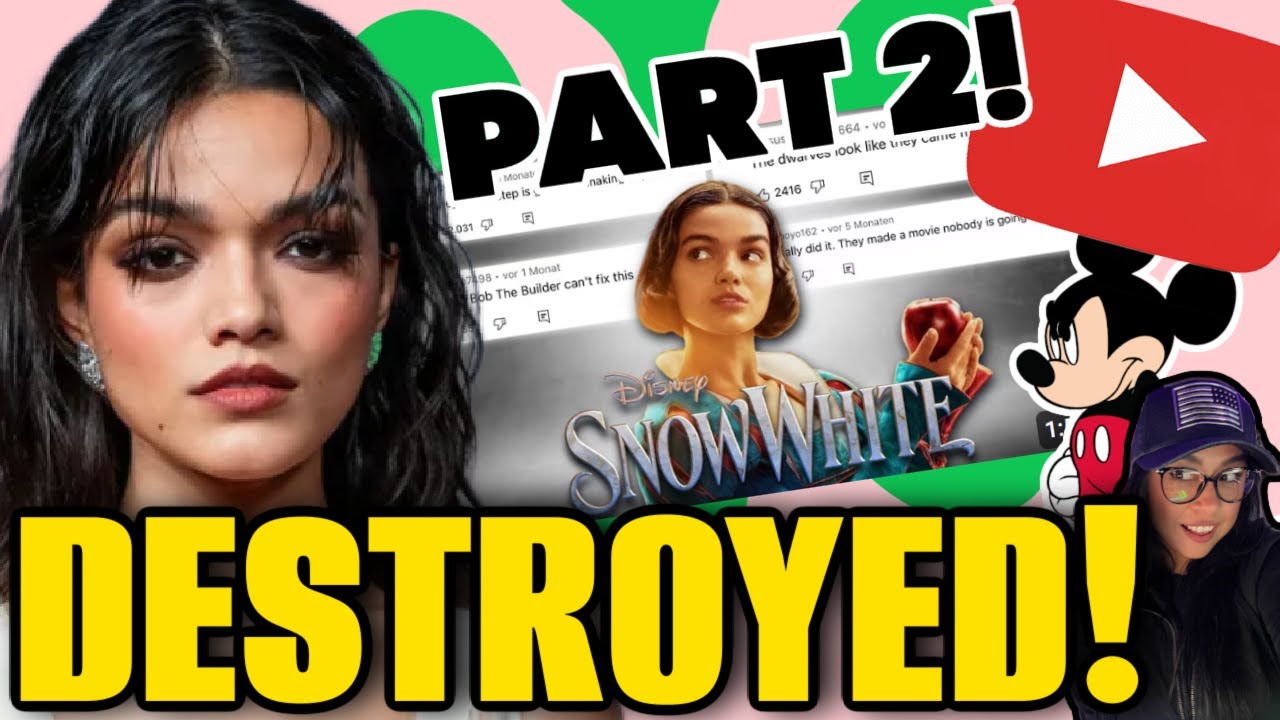 Rachel Zegler's Snow White Gets ROASTED AGAIN By YouTube Comments