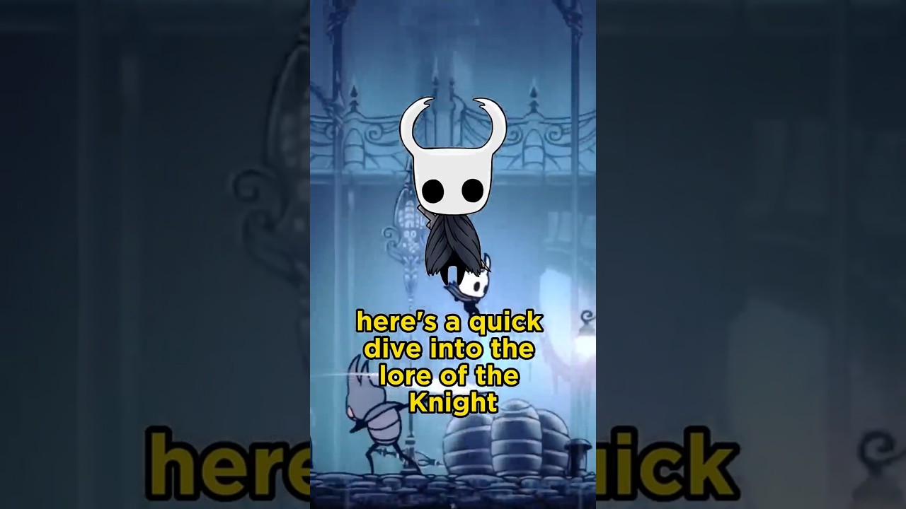 Game Lore - Hollow Knight - The Knight #hollowknight #gamelore