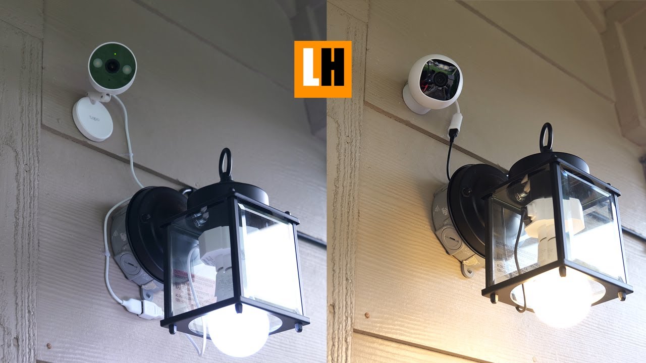 Варианты адаптеров питания с патроном для лампы для уличных WIFI-камер Eufy и Tapo