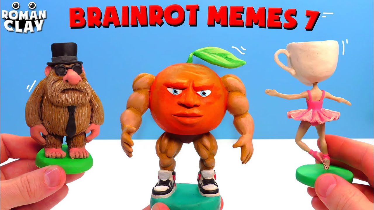 Making Ballerina Cappuccina, Udin Din Din Dun Madin Din Din Dun, Matteo 🤯 Brainrot memes with Clay