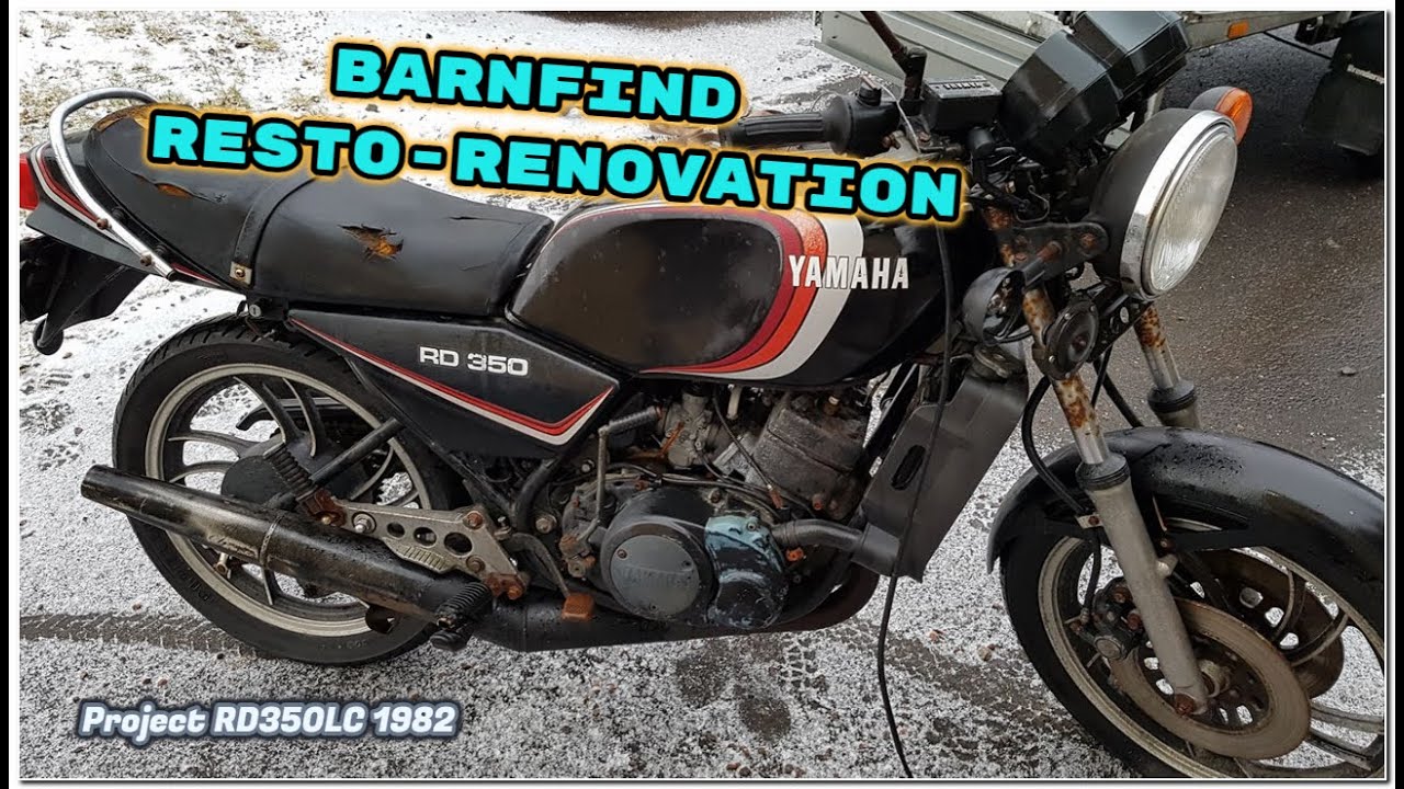 My barnfound project bike: Yamaha RD350LC 1982