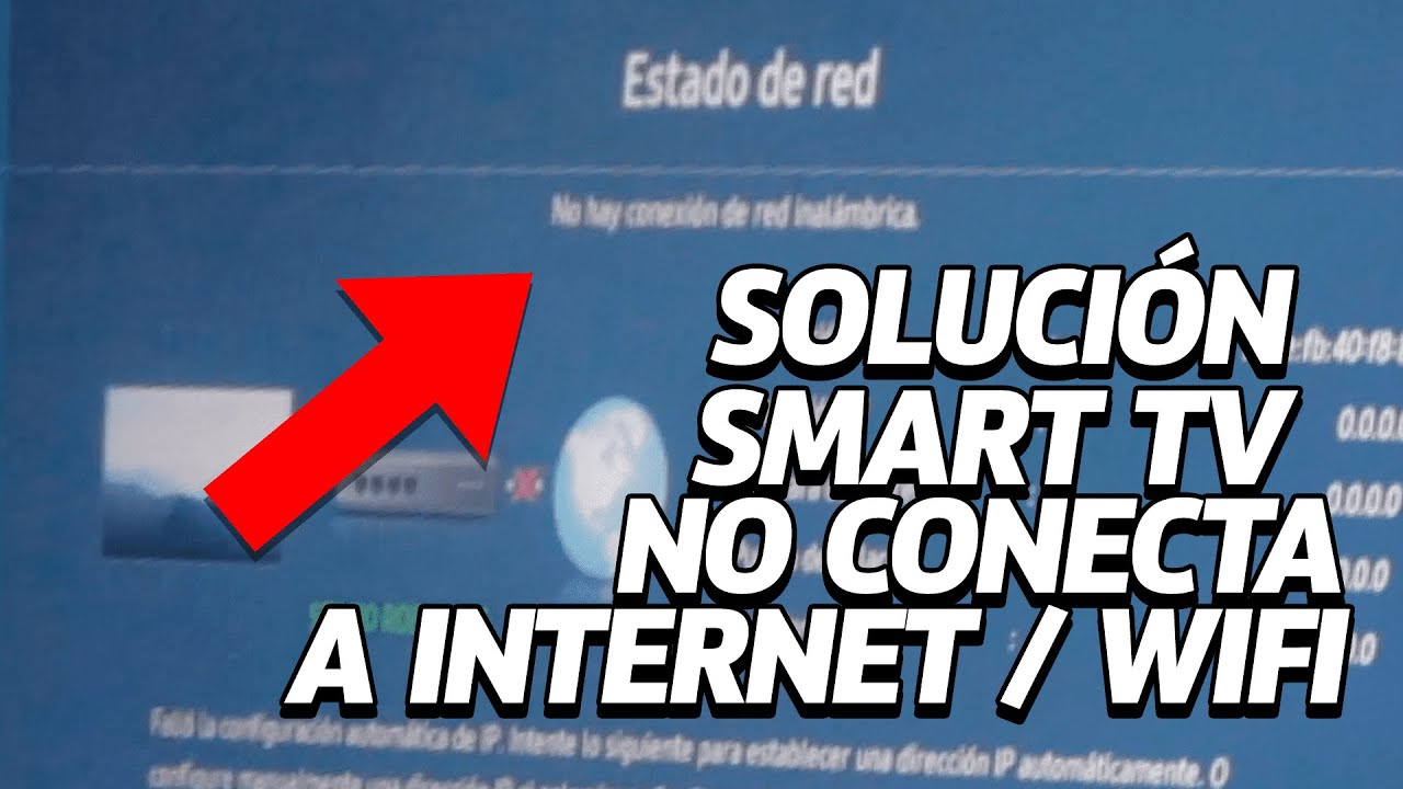SOLUCION | No hay Conexion de Red Inalambrica Samsung Smart TV | Smart TV no conecta a internet