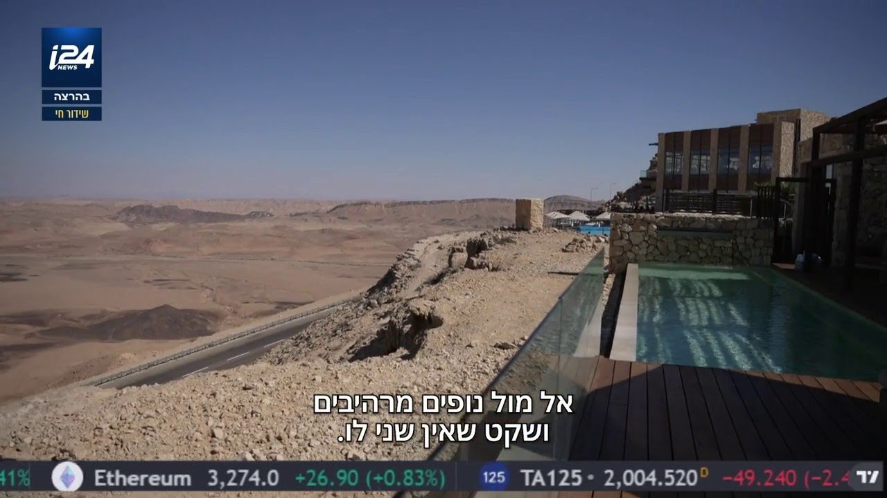 מלון בראשית - פנינת המדבר המבוקשת: נטע פלודרמן מתוך המועדון העסקי