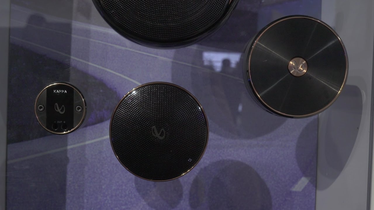 2017 Infinity Kappa speakers | CES 2017 | Crutchfield video