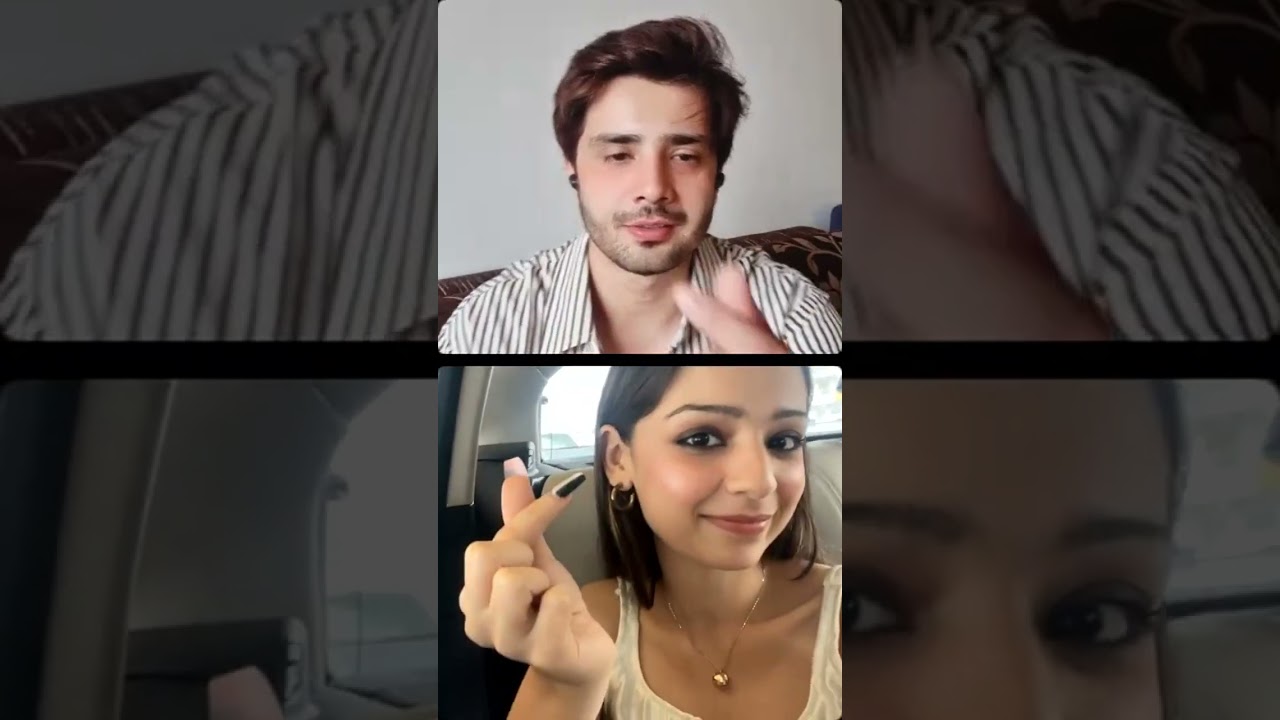 Zaan Khan Gracy Goswami come for Instagram live ❤️🥺