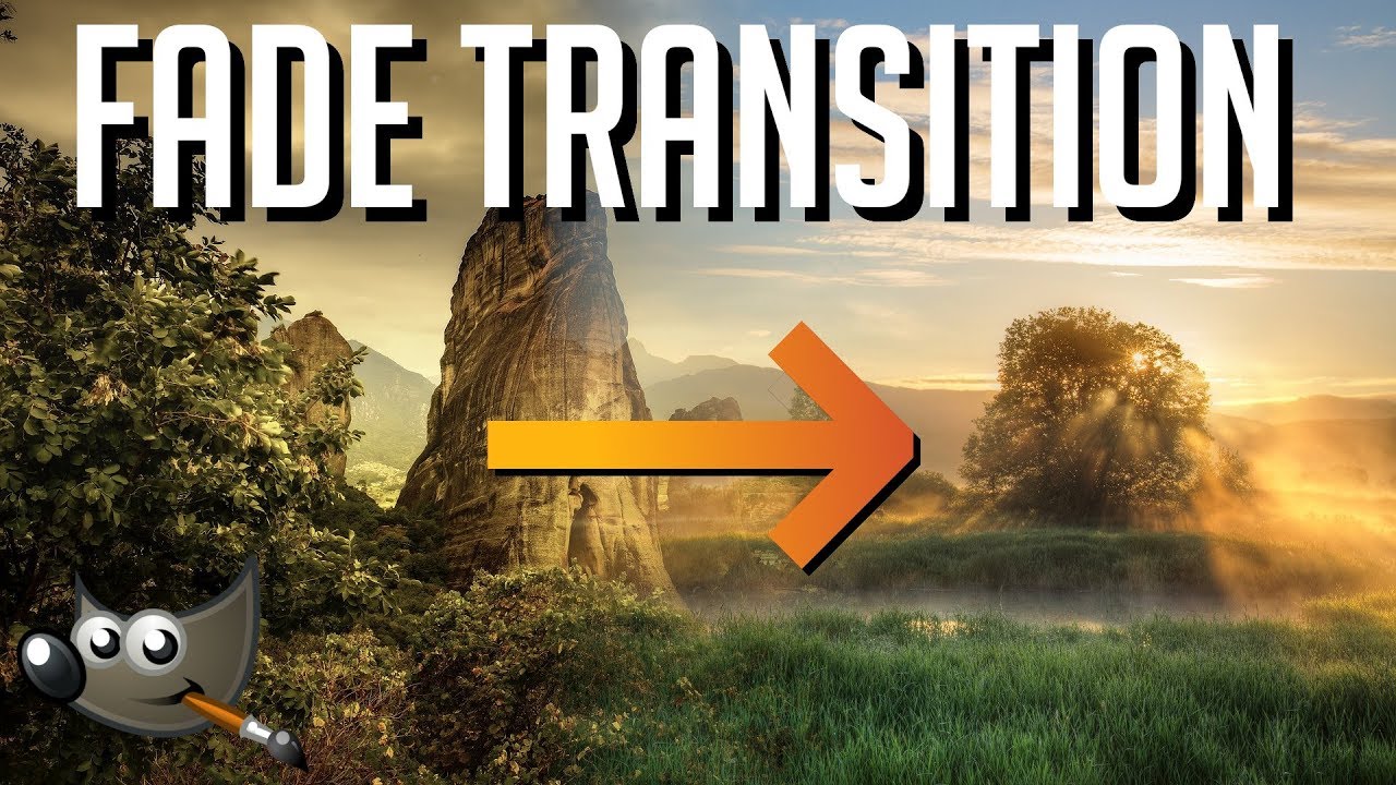 How to Fade Between Images | GIMP Tutorial 2019