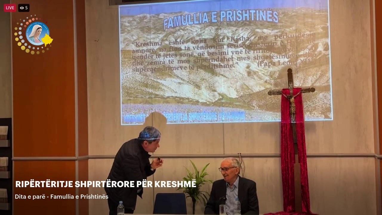 RIPËRTËRITJE SHPIRTËRORE PËR KRESHMË - Dita e parë - Famullia e Prishtinës