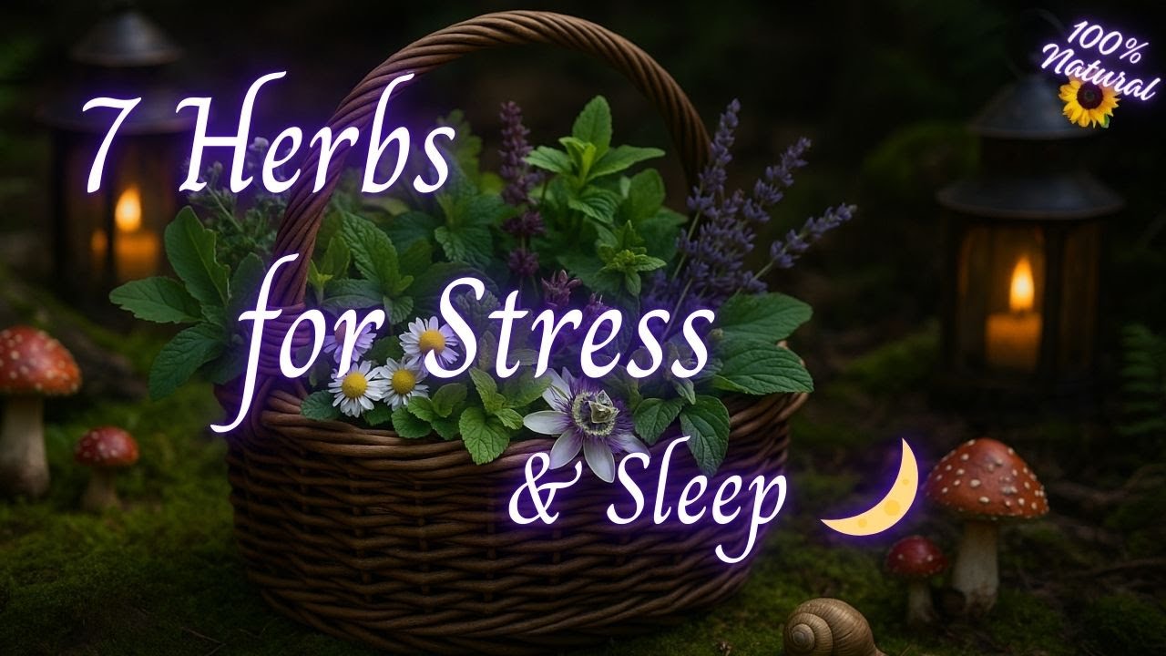 Balance Stress Naturally: 7 Herbs for Better Sleep