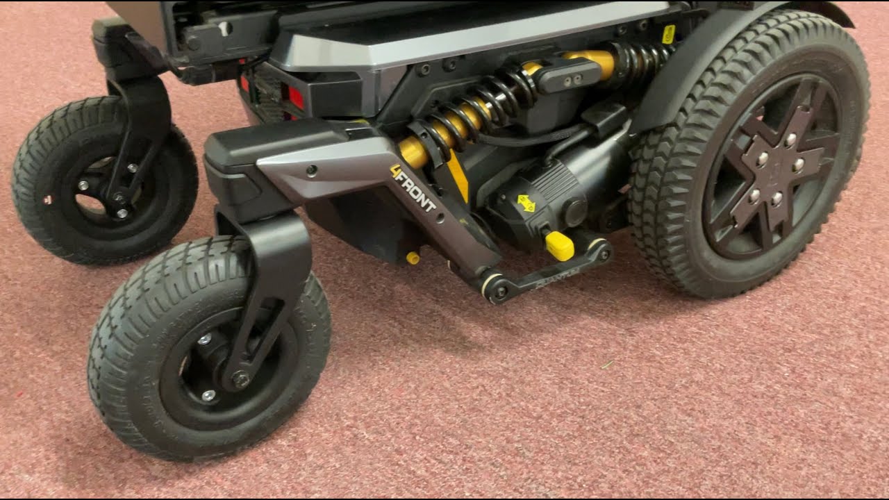 Enjoy a Smooth, Reliable Ride with this Pride Quantum 4Front Power Chair!