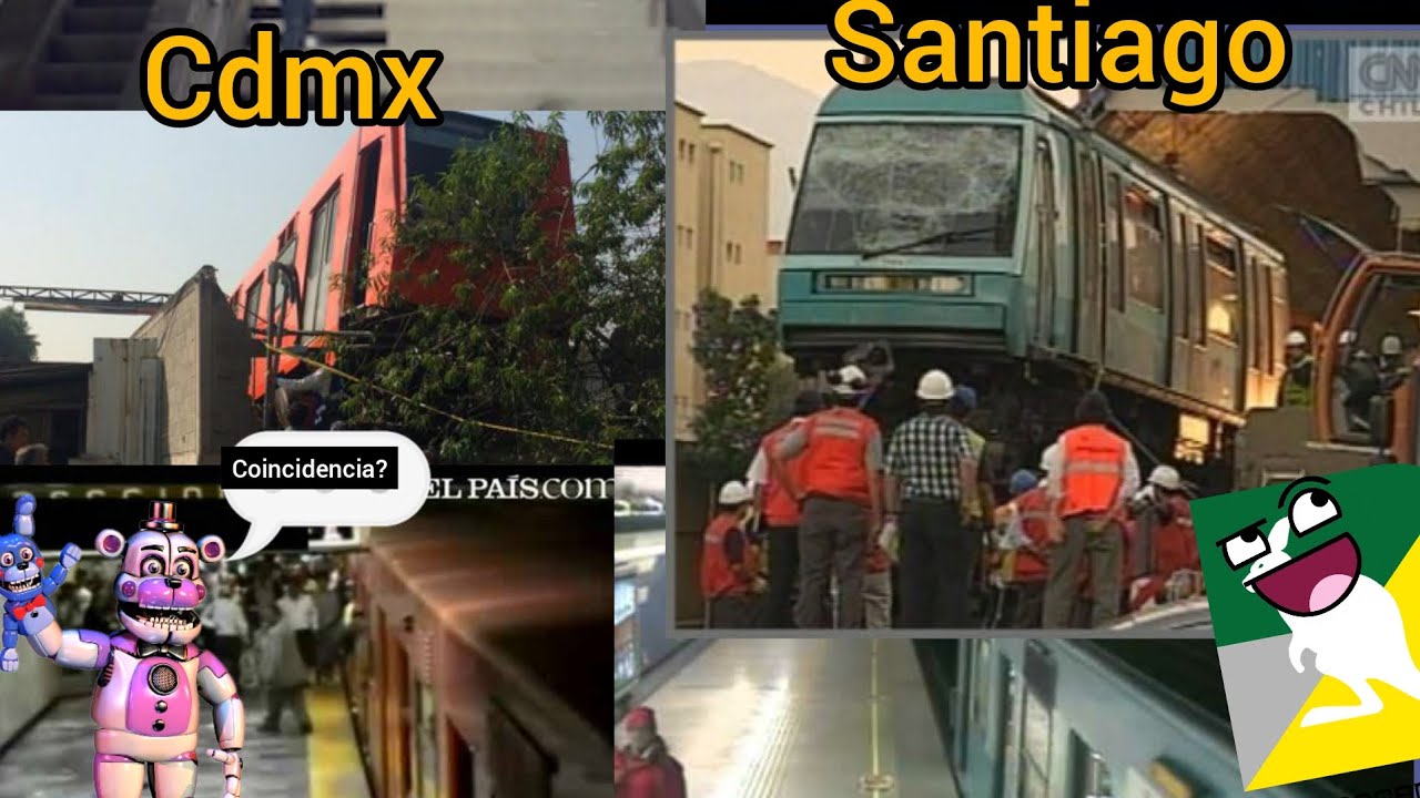 sucesos del metro de la cdmx que ocurrieron o son igual al metro de Santiago ft:@metrooceania