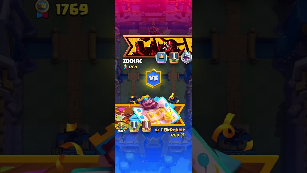 PUSH FOR 1800 🏆🏅 In Retro Royale | BkRqbbit - Clash Royale