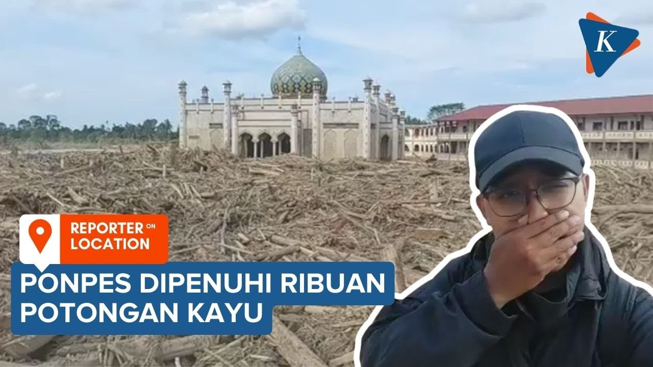 Penampakan Ponpes Darul Mukhlisin Aceh Tamiang 