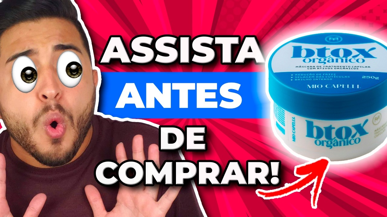 Botox Orgânico da Mio Capelli! É bom? Alisa? Resenha Completa do Btox!