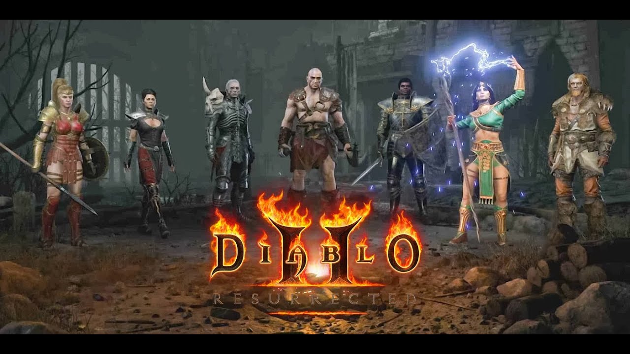 Diablo 2 Resurrected ACT 1 Кошмар Nightmare