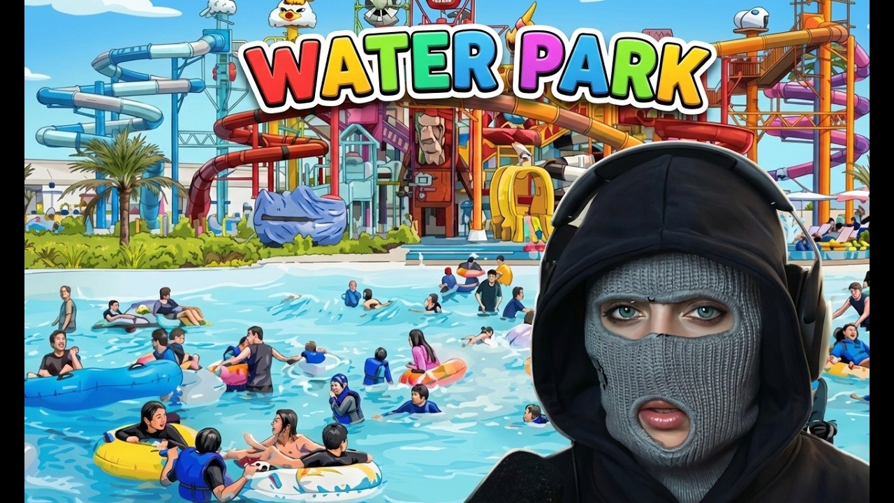فتحت مدينة العاب مائية اسطورية !!❤️🌊 water park simulator