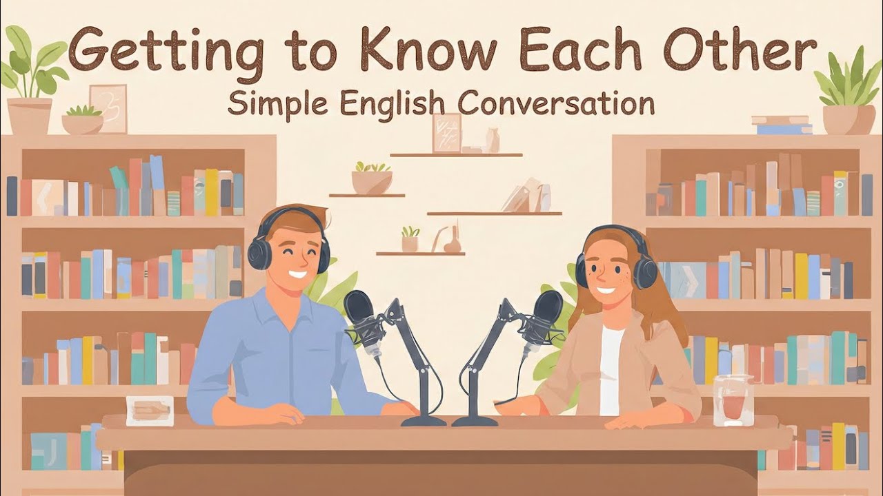 Getting to Know Each Other | Simple English Conversation | English podcast