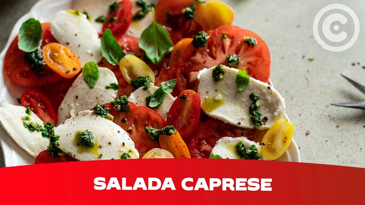 Salada Caprese: Receita Simples para um Prato Elegante