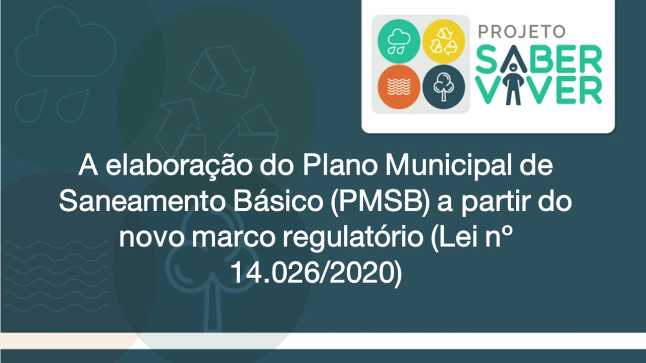 A ELABORA&Ccedil;&Atilde;O DO PLANO MUNICIPAL DE SANEAMENTO B&Aacute;SICO A PARTIR DO NOVO MARCO REGULAT&Oacute;RIO