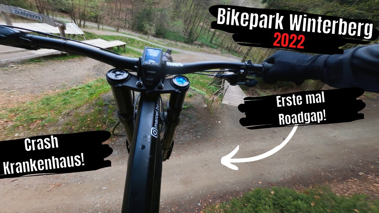 Bikepark Winterberg erste Mal Roadgap? 48h im Krankenhaus
