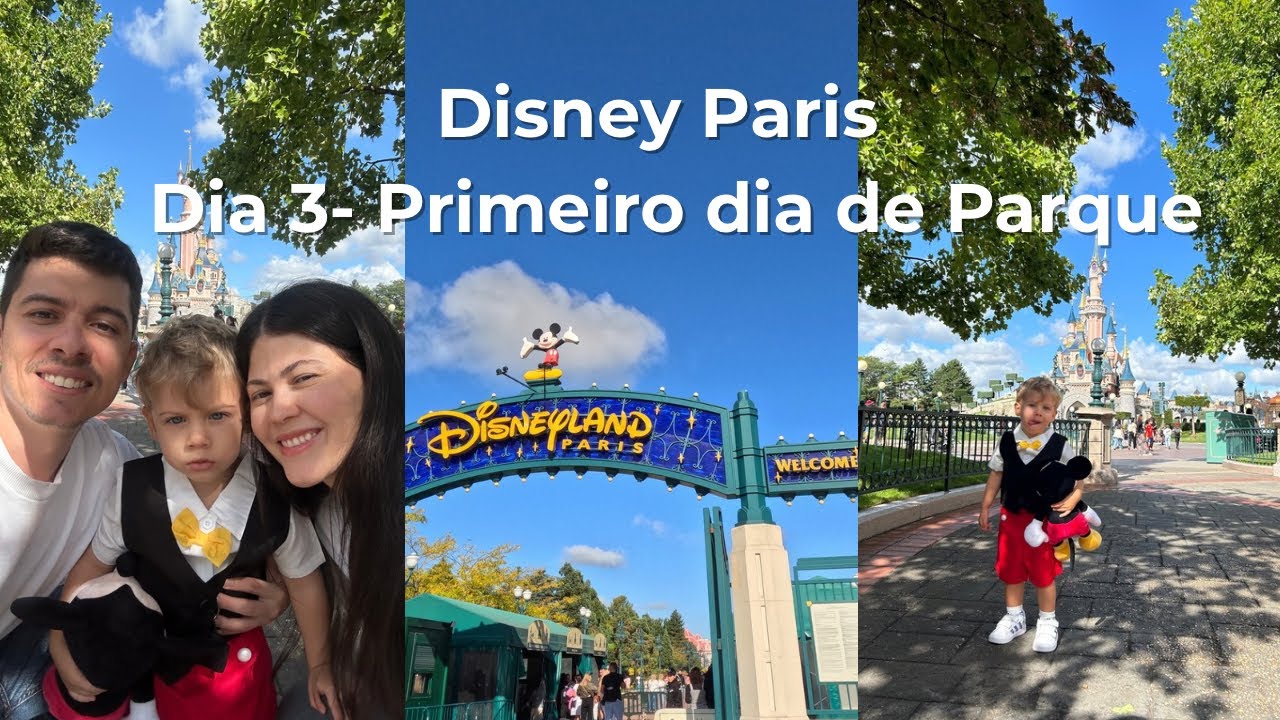 ROADTRIP DISNEY PARIS | Dia 3 – CHEGAMOS AO PARQUE