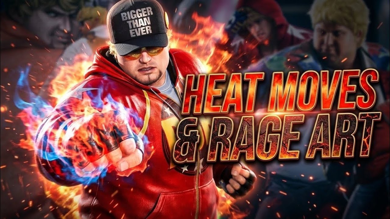 TEKKEN 8 &mdash; Приемы Heat и Rage Art персонажа Bob