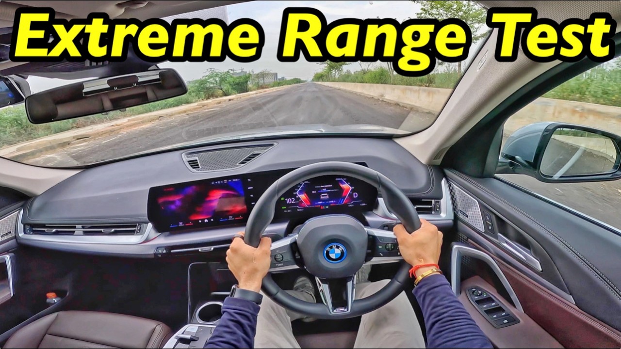 BMW iX1 Best Electric SUV? Drive review & Range Test ⚡️ @Aayush ssm​