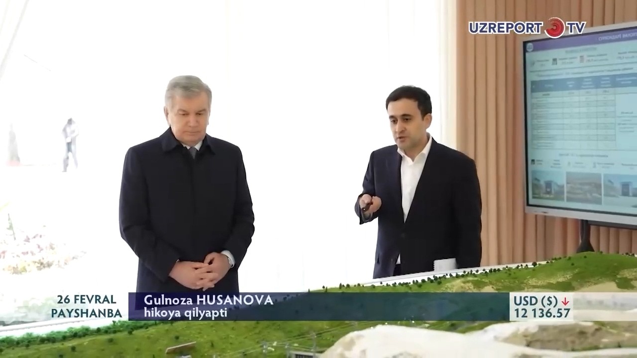 “UzReport TV”: Prezident Shavkat Mirziyoyevning Surxondaryo viloyatiga tashrifi doirasida