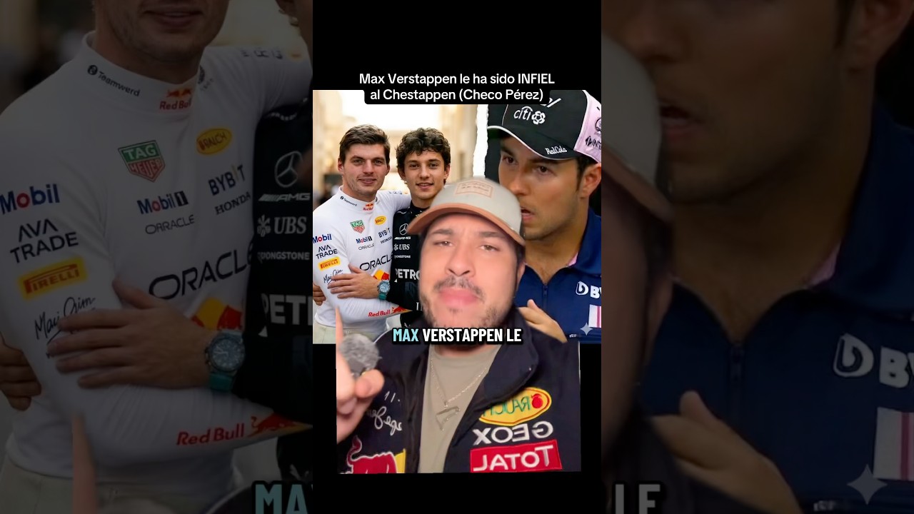 Verstappen “cambia” a Checo por Antonelli 😅💔#Formula1 #F1 #MaxVerstappen