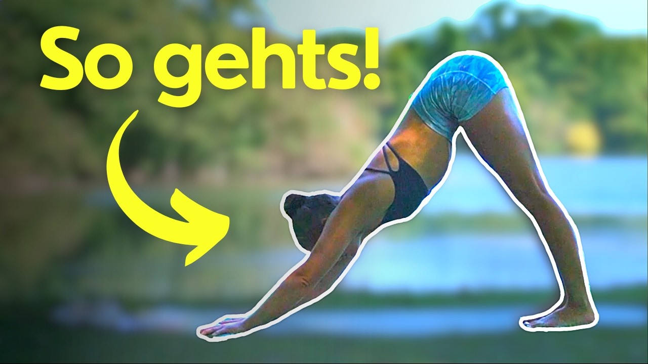 Herabschauender Hund RICHTIG machen I YOGA Anleitung, Fehler & Tipps